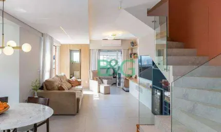 Apartamento duplex com 2 dormitórios à venda, 110 m² por r$ 1.759.000,00 - bela vista - são paulo/sp