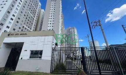 Apartamento com 2 dormitórios à venda, 39 m² por R$ 196.095 - São Miguel Paulista - São Paulo/SP