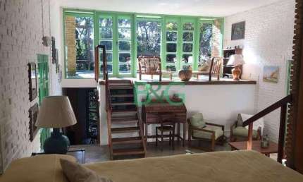 Casa com 1 dormitório, 271 m² - venda por R$ 1.600.000,00 ou aluguel por R$ 7.677,00/mês - Taboleiro Verde - Cotia/SP