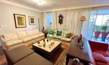 Apartamento com 3 dormitórios para alugar, 246 m² por R$ 13.939,50/mês - Santo Amaro - São Paulo/SP