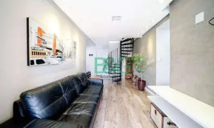 Apartamento duplex com 2 dormitórios à venda, 105 m² por r$ 1.166.000 - tatuapé - são paulo/sp
