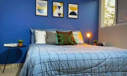 Apartamento com 1 dormitório, 38 m² - venda por R$ 254.400 ou aluguel por R$ 3.570/mês - Vila Guilhermina - São Paulo/SP