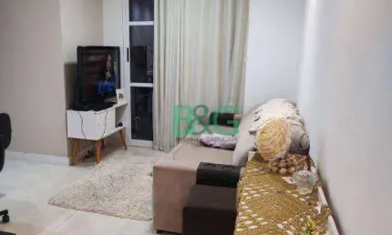Apartamento com 1 dormitório à venda, 65 m² por r$ 450.000,00 - parque são lucas - são paulo/sp