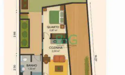 Cobertura com 3 dormitórios à venda, 99 m² por R$ 297.000 - Vila Guilhermina - São Paulo/SP
