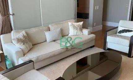 Apartamento com 2 dormitórios para alugar, 157 m² por R$ 25.000/mês - Moema - São Paulo/SP