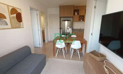 Apartamento com 2 dormitórios à venda, 36 m² por r$ 599.000,00 - moema - são paulo/sp