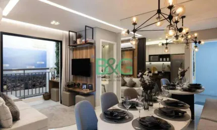 Apartamento com 2 dormitórios à venda, 40 m² por r$ 670.000 - butantã - são paulo/sp