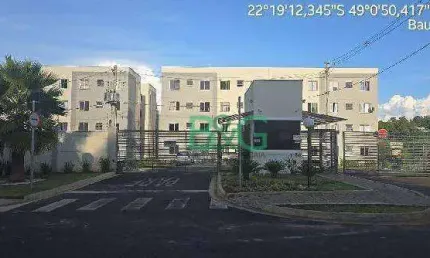 Apartamento com 2 dormitórios à venda, 39 m² por R$ 122.503 - Jardim Country Club - Bauru/SP