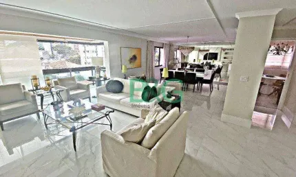 Apartamento com 3 dormitórios à venda, 214 m² por r$ 1.850.000 - mirandópolis - são paulo/sp