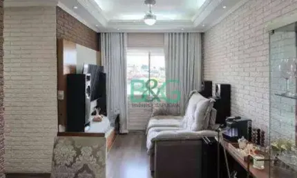 Apartamento com 2 dormitórios à venda, 58 m² por R$ 277.000 - Paulicéia - São Bernardo do Campo/SP