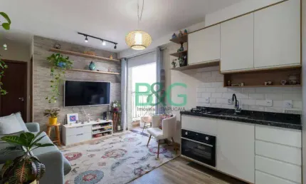 Apartamento com 1 dormitório à venda, 42 m² por R$ 385.000,00 - Tatuapé - São Paulo/SP
