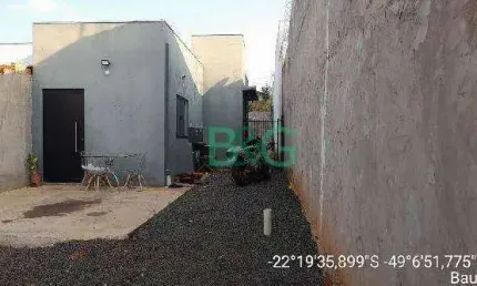 Casa com 1 dormitório à venda, 30 m² por r$ 114.020 - jardim marilu - bauru/sp