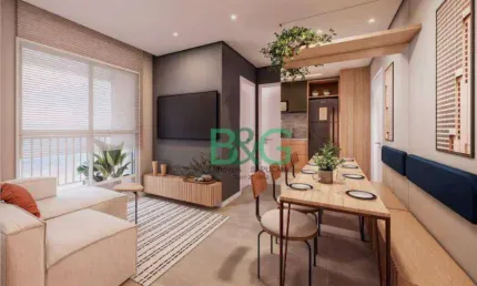 Apartamento com 2 dormitórios à venda, 35 m² por R$ 310.000 - Ipiranga - São Paulo/SP