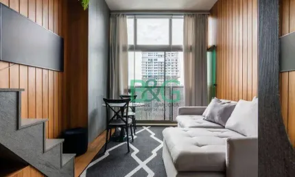 Studio com 1 dormitório à venda, 43 m² por R$ 900.000,00 - Moema - São Paulo/SP
