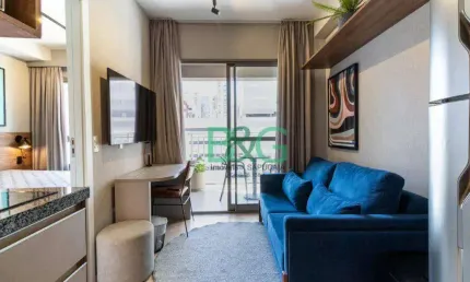 Studio à venda, 26 m² por r$ 550.000,00 - vila nova conceição - são paulo/sp