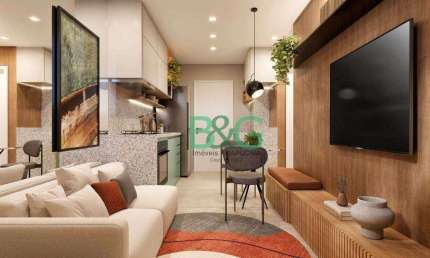 Apartamento à venda, 32 m² por R$ 270.000,00 - Jardim Caravelas - São Paulo/SP