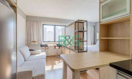 Flat com 1 dormitório à venda, 27 m² por R$ 520.000 - Indianópolis - São Paulo/SP
