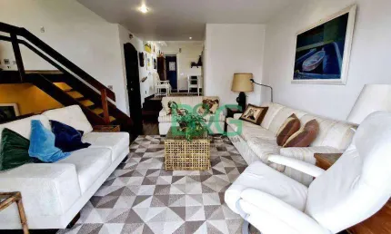 Apartamento duplex com 3 dormitórios à venda, 201 m² por r$ 1.390.000 - vila morumbi - são paulo/sp