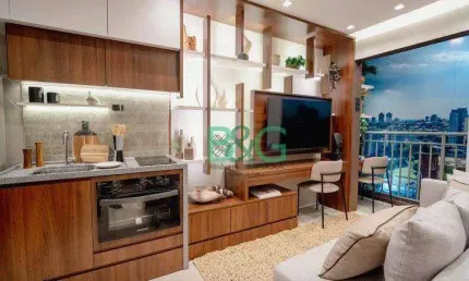 Apartamento com 1 dormitório à venda, 30 m² por R$ 285.000,00 - Jardim Aurélia - São Paulo/SP