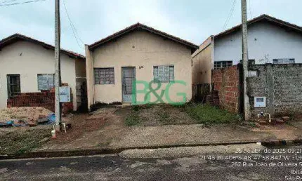 Casa com 2 dormitórios à venda, 39 m² por R$ 113.298 - Residencial Santo Expedito - Ibitinga/SP