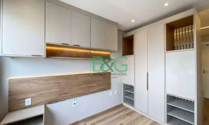 Apartamento com 1 dormitório à venda, 27 m² por r$ 350.000 - vila dom pedro i - são paulo/sp