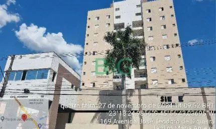 Apartamento com 2 dormitórios à venda, 73 m² por R$ 271.197 - Centro - Jacareí/SP