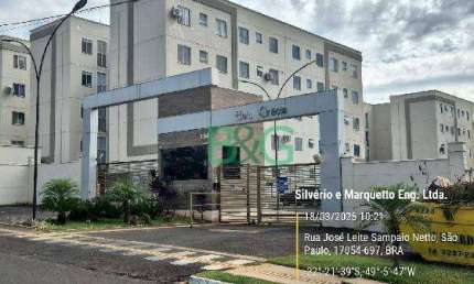 Apartamento com 2 dormitórios à venda, 45 m² por R$ 147.532,25 - Residencial Parque Granja Cecília B - Bauru/SP