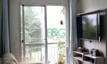 Apartamento com 2 dormitórios à venda, 48 m² por R$ 199.000 - Serraria - Diadema/SP