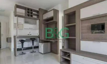 Apartamento com 1 dormitório à venda, 43 m² por R$ 679.000 - Brooklin Paulista - São Paulo/SP