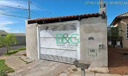 Casa à venda, 80 m² por r$ 108.883,66 - maracá ii - marília/sp