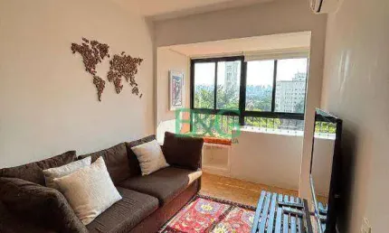 Apartamento para alugar, 38 m² por R$ 6.850,00/mês - Itaim Bibi - São Paulo/SP