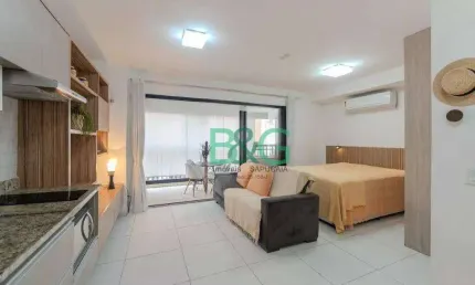 Studio com 1 dormitório à venda, 40 m² por r$ 589.000,00 - centro - são paulo/sp