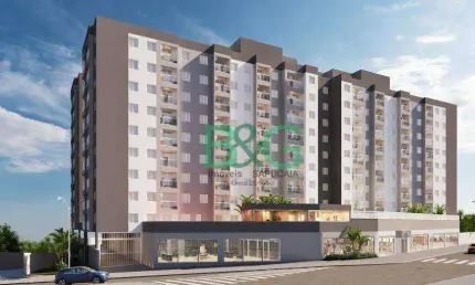 Apartamento com 2 dormitórios à venda, 40 m² por r$ 394.713,00 - vila bancária - são paulo/sp