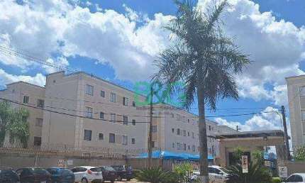 Apartamento com 2 dormitórios à venda, 42 m² por R$ 138.600 - Jardim Flamboyant - Paulínia/SP