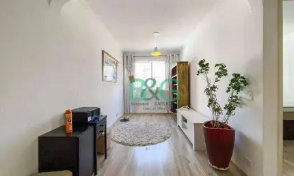 Apartamento com 1 dormitório para alugar, 46 m² por R$ 3.740/mês - Vila Mariana - São Paulo/SP