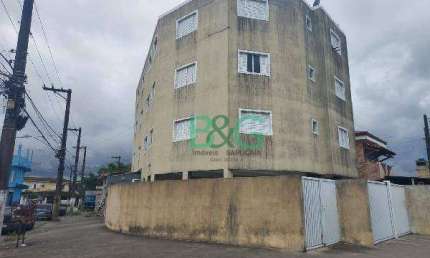 Apartamento com 1 dormitório à venda, 35 m² por R$ 121.176 - Parque Continental - São Vicente/SP