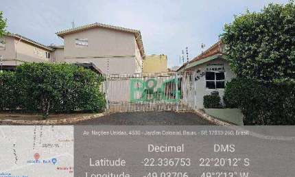 Apartamento com 2 dormitórios à venda, 72 m² por R$ 176.182 - Núcleo Residencial Presidente Geisel - Bauru/SP