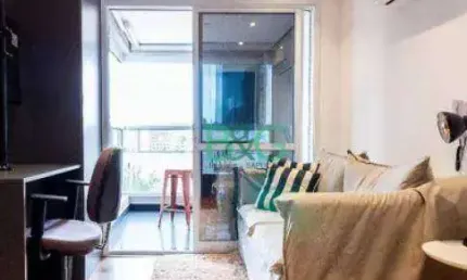 Apartamento à venda, 30 m² por r$ 584.000,00 - pinheiros - são paulo/sp