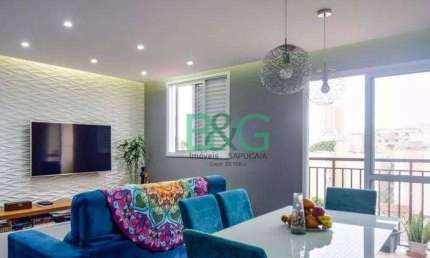 Apartamento com 2 dormitórios à venda, 60 m² por R$ 500.000,00 - Campestre - Santo André/SP