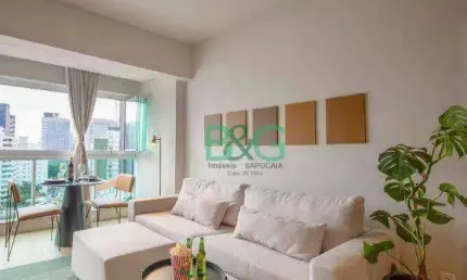 Apartamento com 1 dormitório à venda, 39 m² por R$ 859.000,00 - Pinheiros - São Paulo/SP