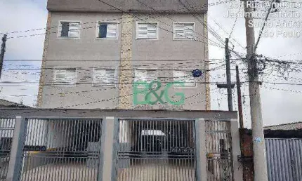 Casa com 2 dormitórios à venda, 37 m² por R$ 203.963 - Jardim do Estádio - Santo André/SP