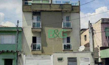 Casa com 2 dormitórios à venda, 49 m² por R$ 277.605 - Parque Oratório - Santo André/SP