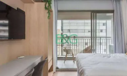 Studio com 1 dormitório à venda, 25 m² por r$ 574.000,00 - perdizes - são paulo/sp