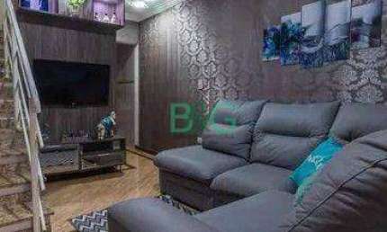 Sobrado com 3 dormitórios à venda, 77 m² por R$ 424.000,00 - Parque Capuava - Santo André/SP