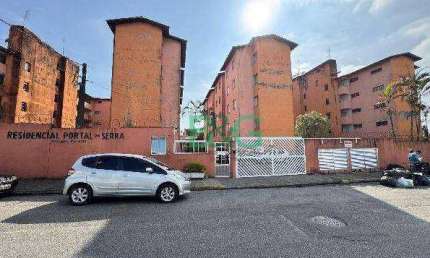 Apartamento com 2 dormitórios à venda, 49 m² por R$ 89.685 - Samaritá - São Vicente/SP