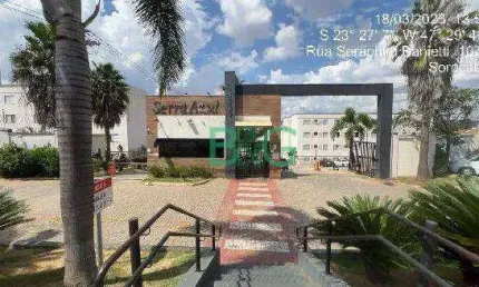 Apartamento à venda, 45 m² por r$ 140.350,14 - caguaçu - sorocaba/sp
