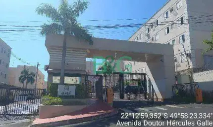 Apartamento à venda, 41 m² por R$ 128.786,53 - Jardim Califórnia - Marília/SP
