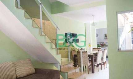 Sobrado com 3 dormitórios à venda, 137 m² por R$ 929.000 - Campestre - Santo André/SP