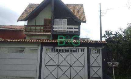 Casa com 3 dormitórios à venda, 125 m² por R$ 470.498 - Parque Monte Alegre - Taboão da Serra/SP
