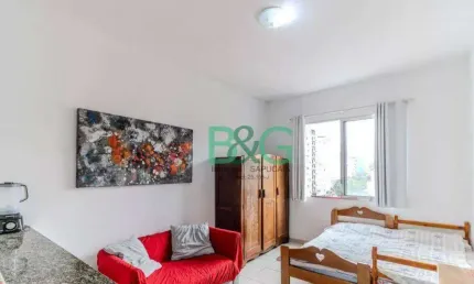 Studio com 1 dormitório à venda, 38 m² por r$ 199.000 - santa ifigênia - são paulo/sp